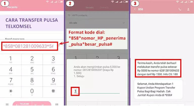  Cara Transfer Pulsa Telkomsel