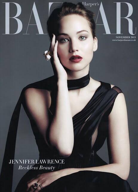 Jennifer Lawrence HD Pics Shoot For Harper's Bazaar UK