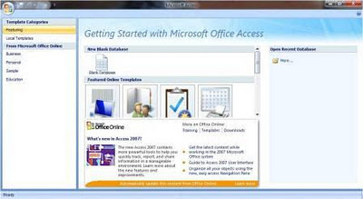 Microsoft Office 2007 Accsess