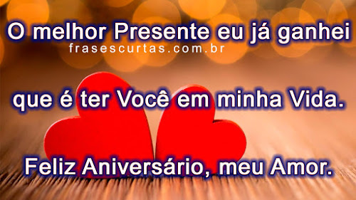 Frases de Aniversário com Amor