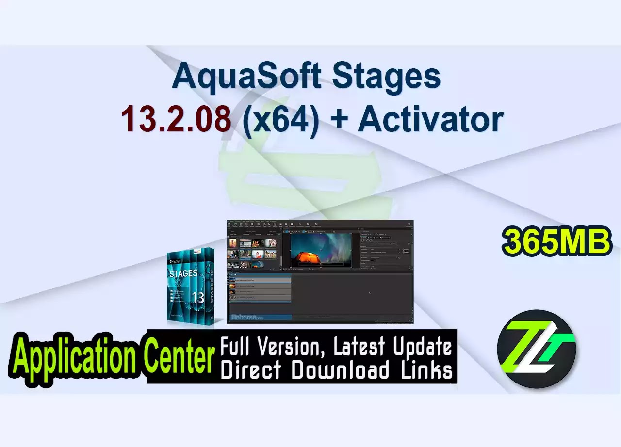 AquaSoft Stages 13.2.08 (x64) + Activator