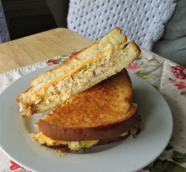 Air Fryer Tuna Melt