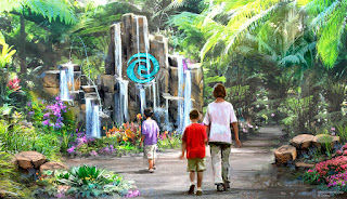 Moana Journey of Water Attraction Concept Art Epcot