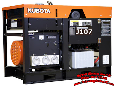 Máy phát điện Kubota 6.5kva J107