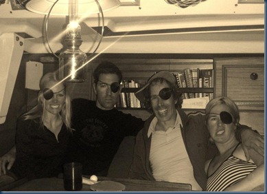 Estrellita and Bella Star in eye patches
