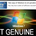 Tips Menghilangkan Windows Not Genuine Untuk Windows 7