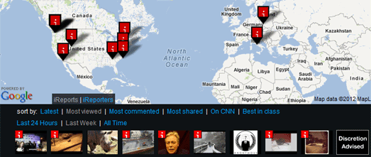 CNN iReport is a portal for individuals to country their ain intelligence stories New CNN iReports on Google Maps