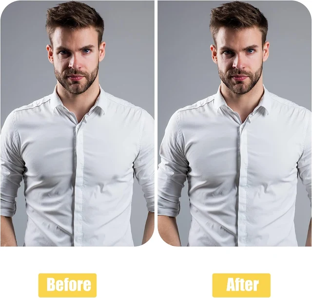 Men Nipple Sticker or Cover - Before and After Use