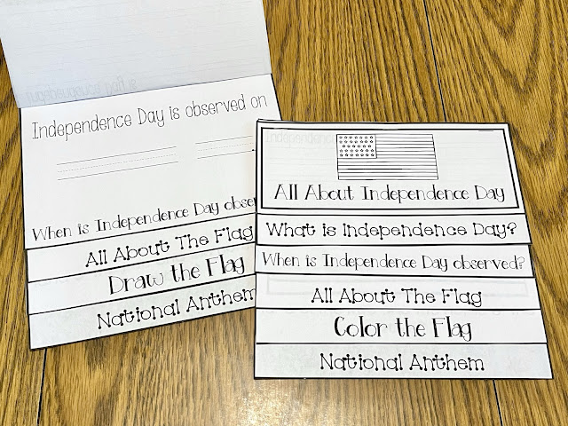 Independence Day Flip BooK