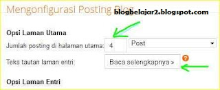 cara membuat read more di postingan blog