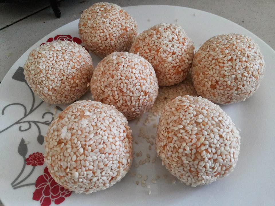 Tertunailah Hasrat Di Hati: Resepi Kuih Bijan/Bom Keledek