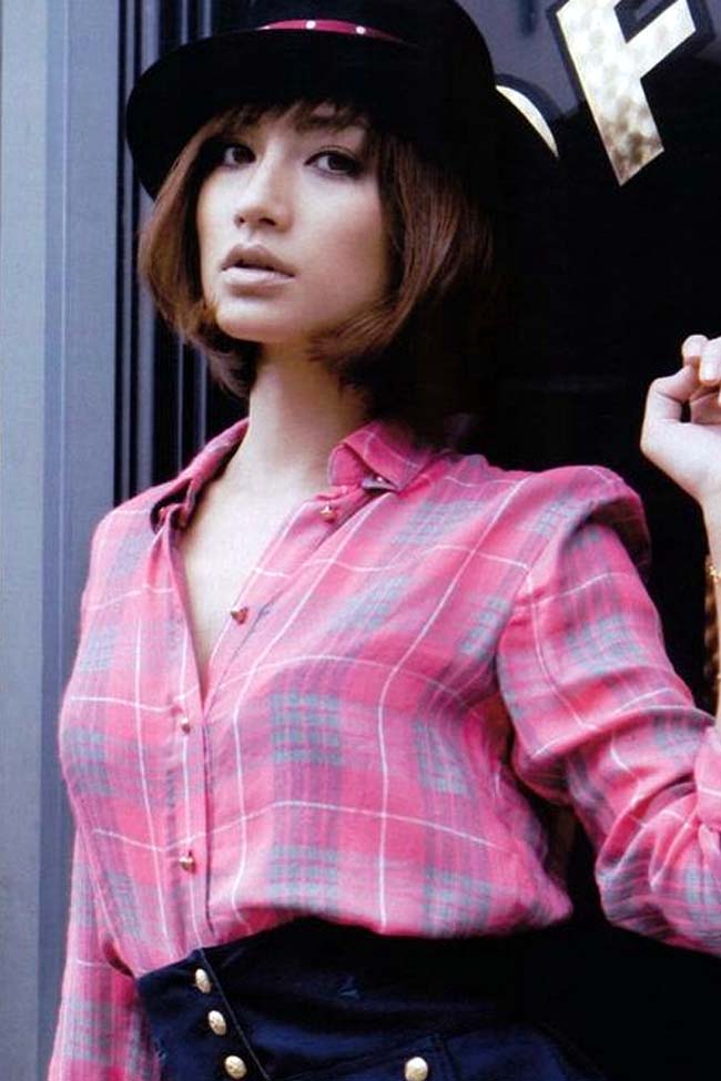 Japanese Celeb Model, Singer and Actress Sada Mayumi