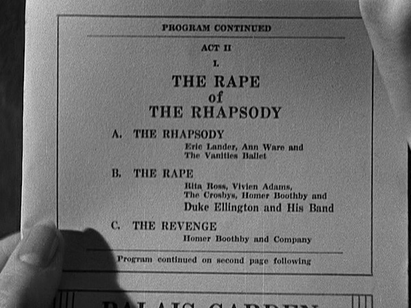 The Rape of the Rhapsody