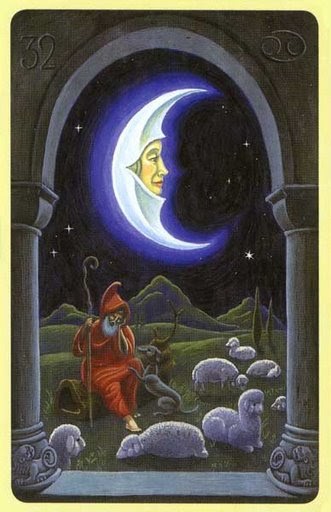 Oraculo Lenormand: La Luna - Magia del Tarot