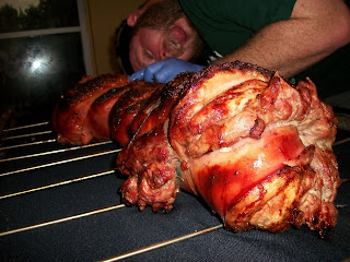 cooked pig