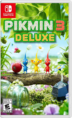 Pikmin 3 Deluxe Game Cover Nintendo Switch