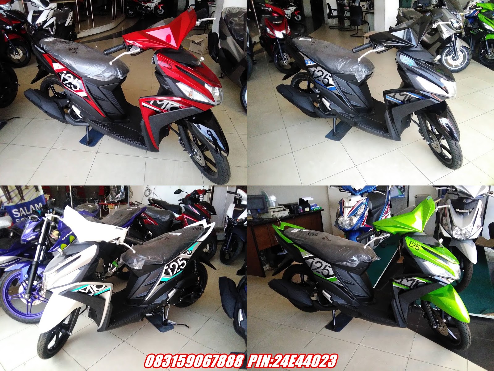 MIO M3 2017 Spesifikasi Dan Harga Yamaha Mio M3 125 Blue DEALER