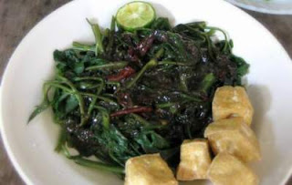 resep petis kangkung semarang manis gurih enak banget