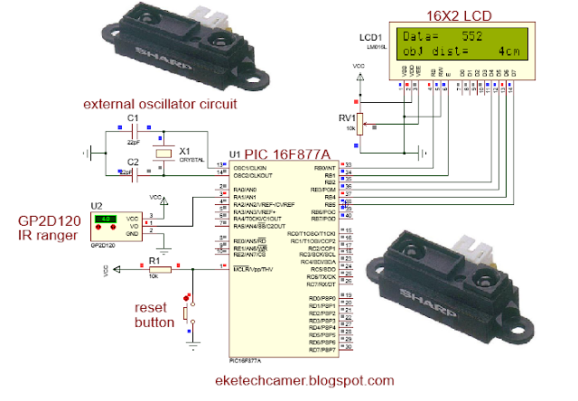 Infrared distance sensor