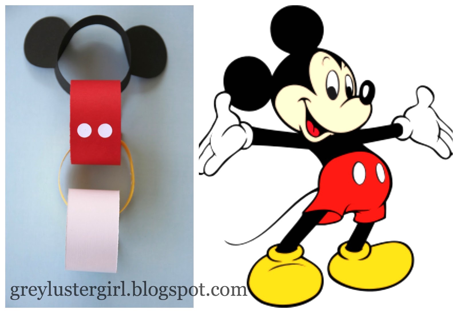 Disney Countdown Chain Tutorial with Mickey Ears Template