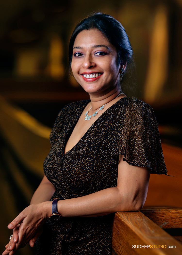 Professional Portraits for Women Indian Author for Book Cover by SudeepStudio.com Ann Arbor Author Headshot Photographer
