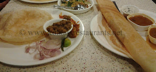 Chole Bature Vegetarian dishes restaurant at Exide Rabindra Sadan