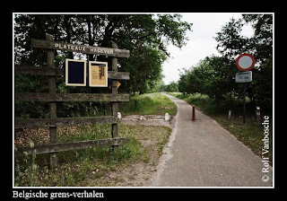 fietspad door natuurdomein