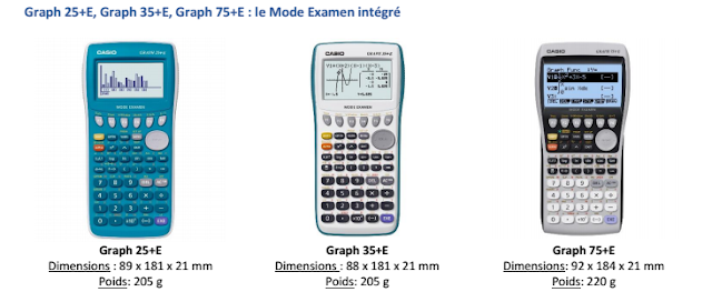 nouveautés calculatrices