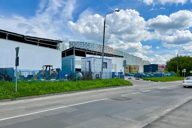 Королёв, улица Академика Легостаева, гараж, жилой комплекс «Парад Планет»