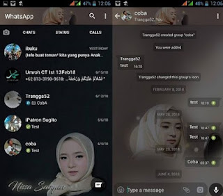 WhatsApp Mod terbaru Nisaa sabyan