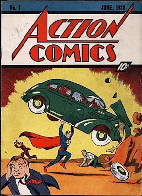 This Superman comic sold for $317,200 in an Internet auction
