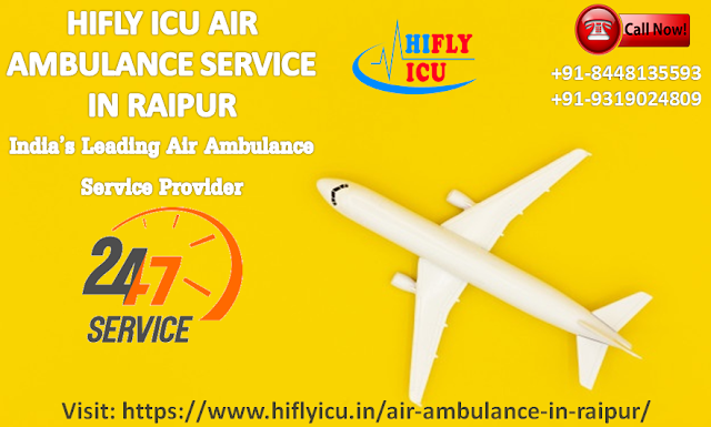 Air Ambulance in Raipur