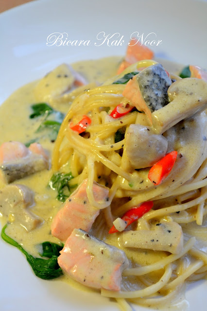 Resepi Carbonara Guna Tepung - Jalan Moron