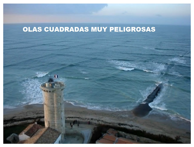 CUIDADO Olas cuadradas se Pueden llevar tu Vida