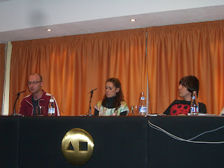 Pedro Maestre, Lola Marceli y Charlie Arnáiz