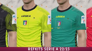  Kits Wasit Serie A 22/23 by TD PES 2017