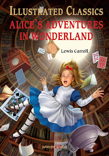 Alice in Wonderland: Illustrated Abridged Children Classics English Novel With Review Questions (Hardback)