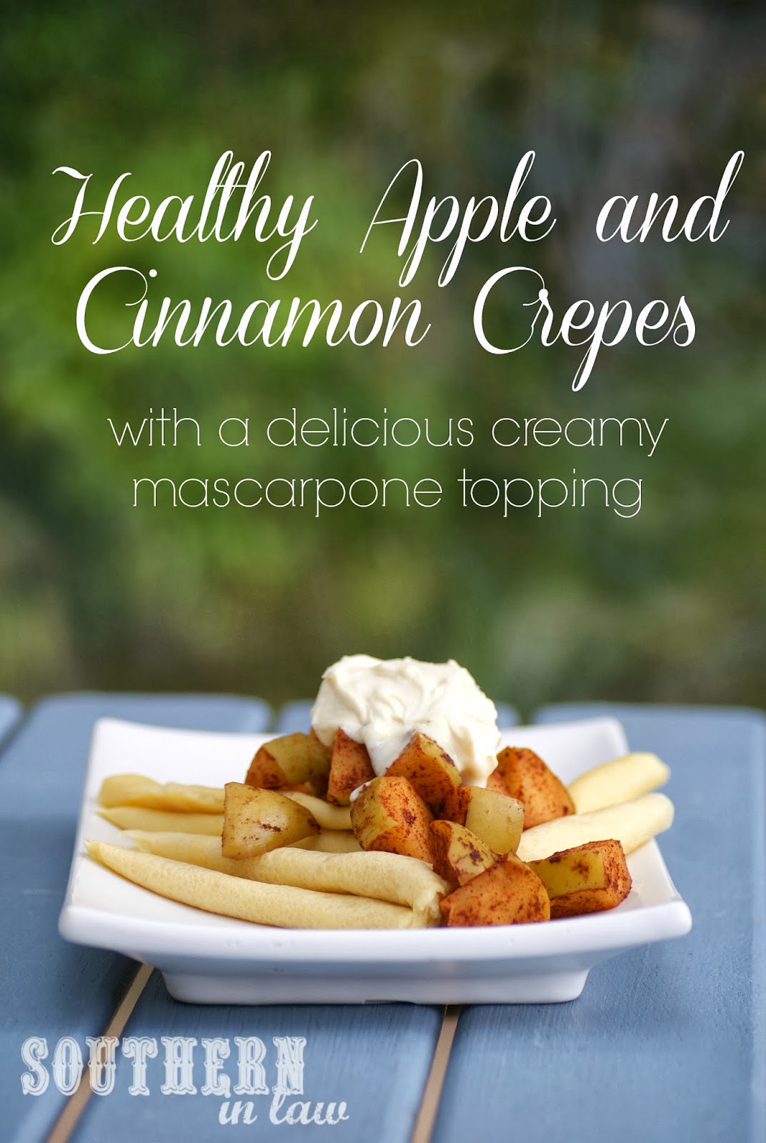 Healthy Apple and Cinnamon Crepes Recipe
