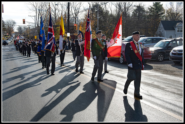 Remenbrance Day 2019; Bridgewater; Nova Scotia; Veterans; Royal Canadian Legion