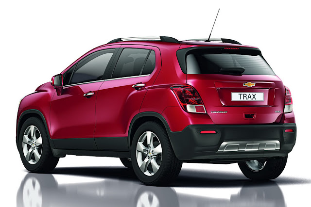 Side image of new Chevrolet Trax Concept