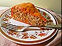 Glazed Pear & Walnut Cake