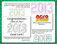 Make 2013 word clouds using these clip art images