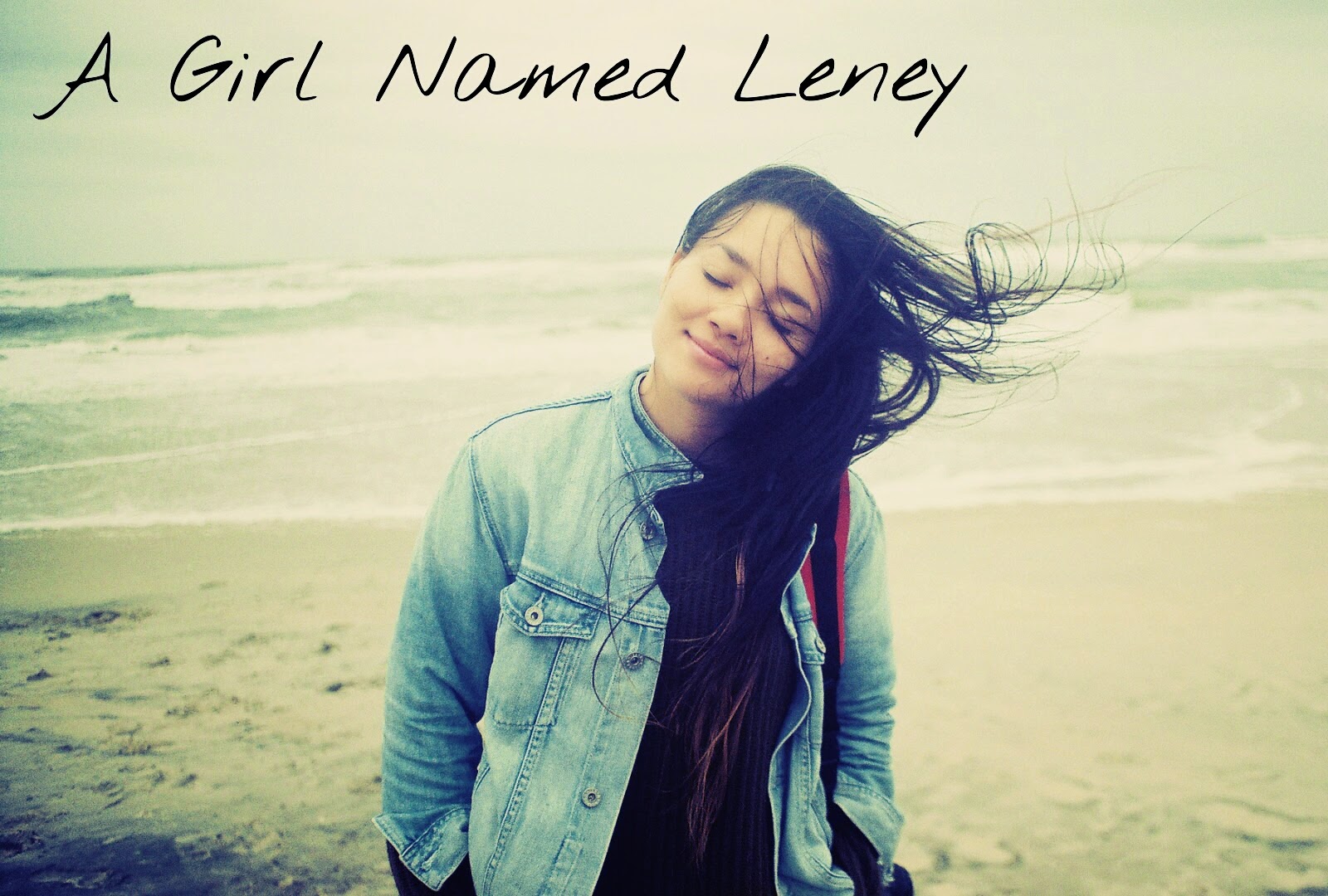 Girl Named Leney Hair In Wind