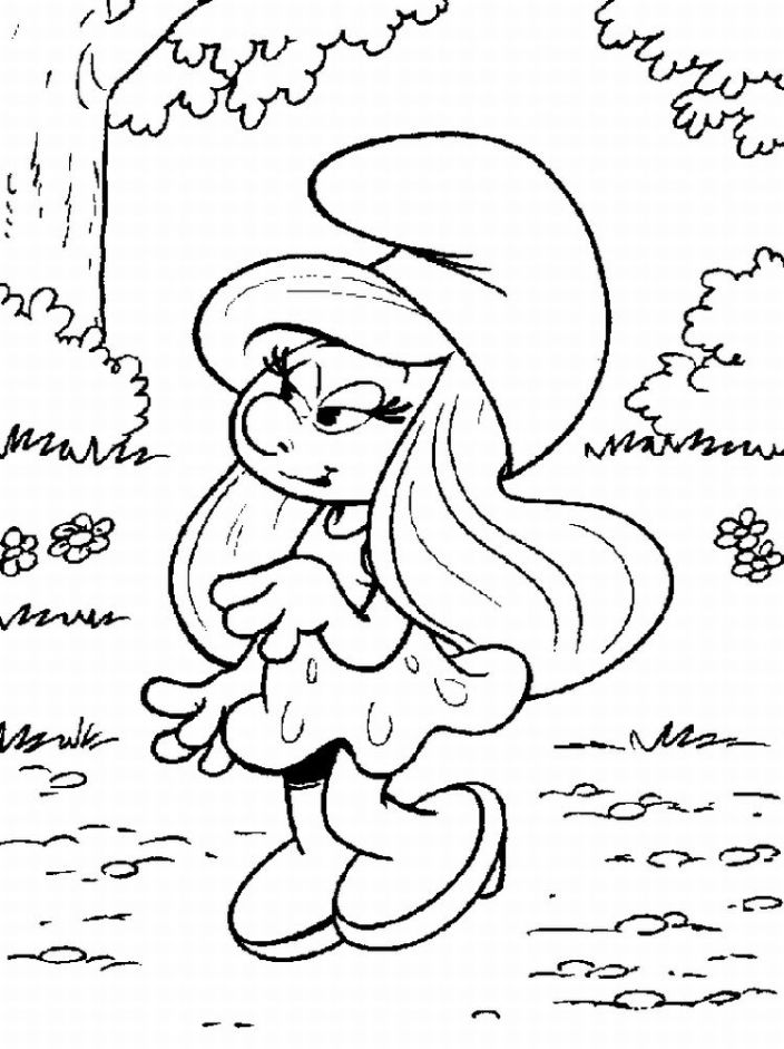 Download smurfs coloring pictures | Minister Coloring