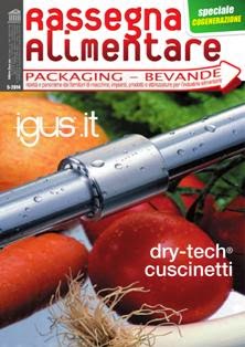 Rassegna Alimentare 2014-05 - Novembre 2014 | TRUE PDF | Bimestrale | Professionisti | Tecnologia | Packaging
Rassegna Alimentare è una rivista tecnica Bimestrale in italiano sulle tecnologie per l'industria alimentare, delle bevande.