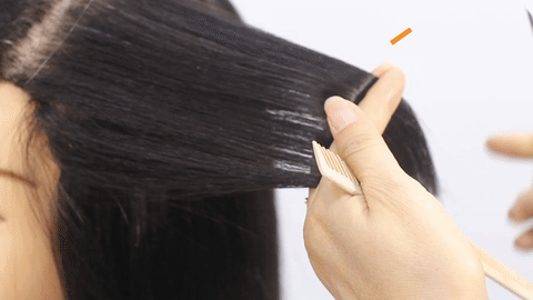 cara cara nak nipiskan rambut