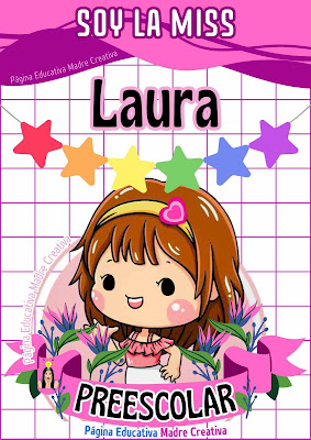 Carátula de Miss Laura de nivel Preescolar