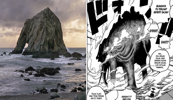 Pulau Zou Pada Episode Terbaru One Piece Ternyata Ada di 