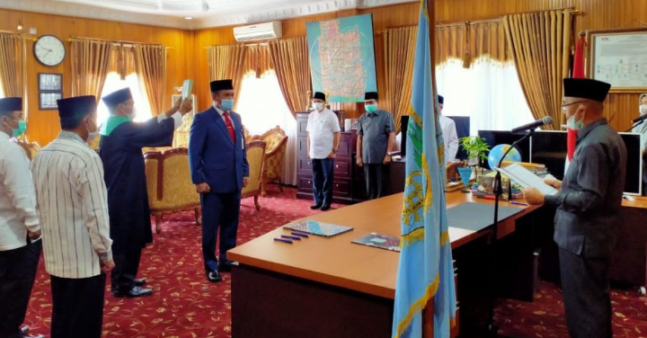 Bupati Adirozal Kembali Lantik Asraf Jadi Pj Sekda Kerinci