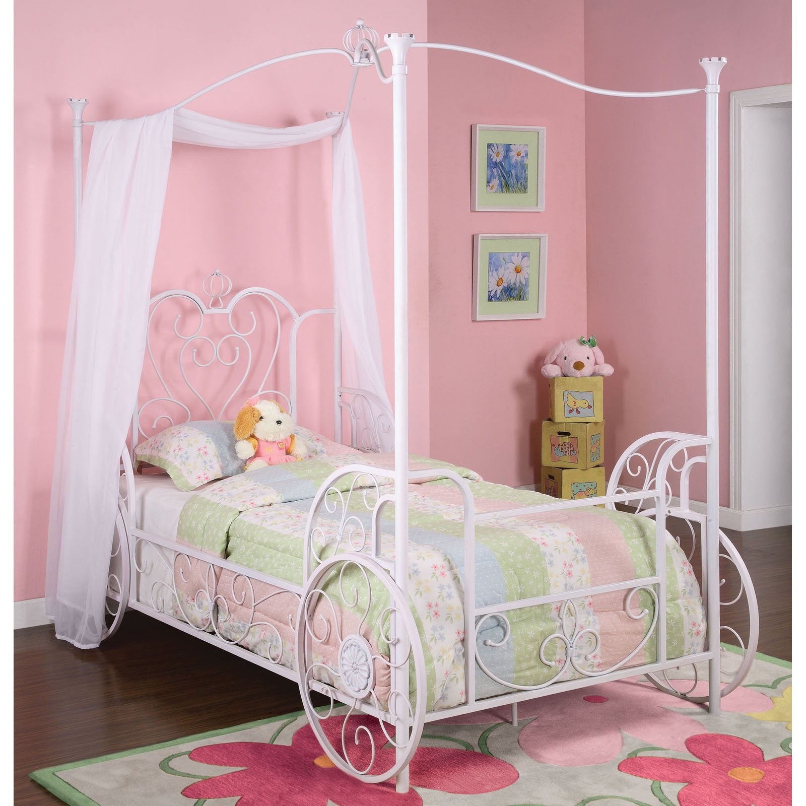 Princess Canopy Beds for Girls